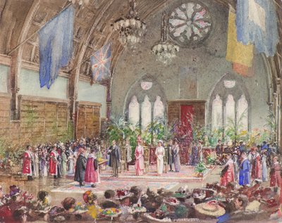 Královská návštěva Dundee od Charles Gustav Louis Phillips