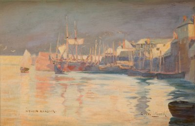 Newlyn Harbour, 1887. od Charles H Whitworth
