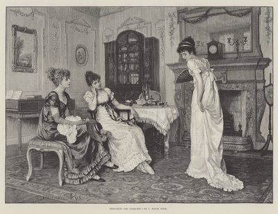 Příprava na dobytí od Charles Haigh Wood