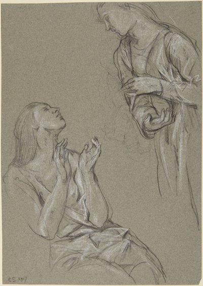 Studie žen od Charles Haslewood Shannon
