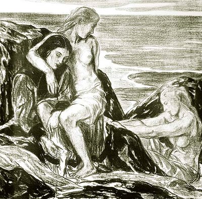 Odlivový příliv od Charles Haslewood Shannon