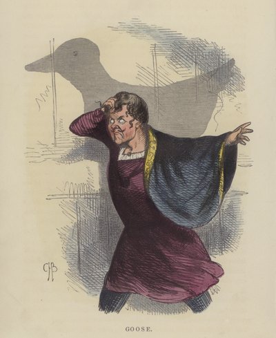 Husa (barevné rytí) od Charles Henry Bennett