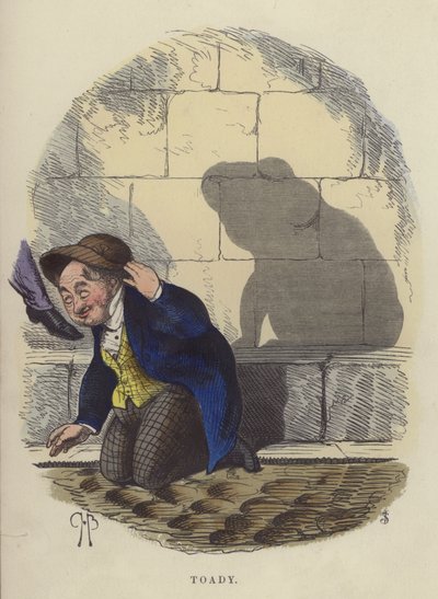Toady (barevné rytí) od Charles Henry Bennett