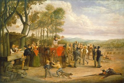 Muster Day, 1843 nebo později. od Charles Henry Granger