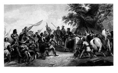 Bitva u Bouvines, 27. července 1214, 1875. od Charles Henry Jeens