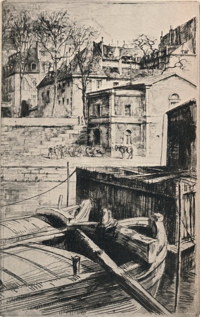 Quai des Celestins, 1915 od Charles Heyman