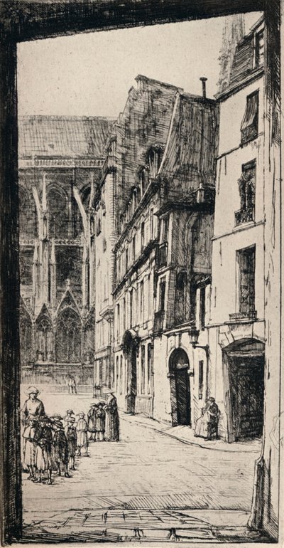"Rue Massillon", 1915 od Charles Heyman