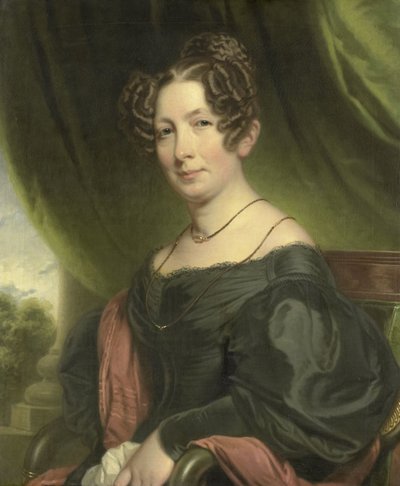 Maria Antoinette Charlotte Sanderson (1782-1859), manželka Johana Frasera od Charles Howard Hodges
