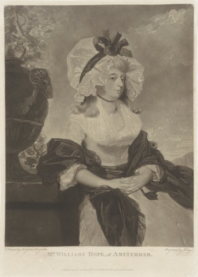 Portrét Anne Goddard-Williams Hope od Charles Howard Hodges