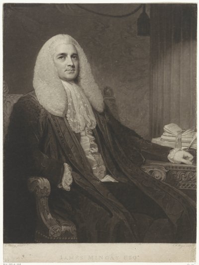 Portrét jeden James Meinge od Charles Howard Hodges