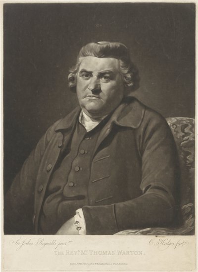 Portrét Thomase Wartona od Charles Howard Hodges
