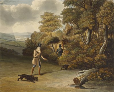 1. října 1827 (ručně kolorovaná akvatinta) od Charles Hunt