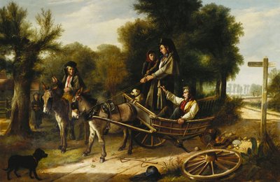 Neštěstí na křižovatce, 1880 od Charles Hunt