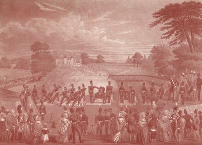 The Mortar Battery at Woolwich, 1847 1909 od Charles Hunt