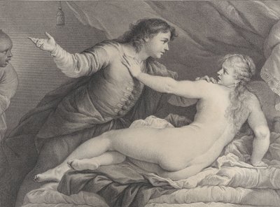 Tarquin a Lucretia, 1752. od Charles Hutin