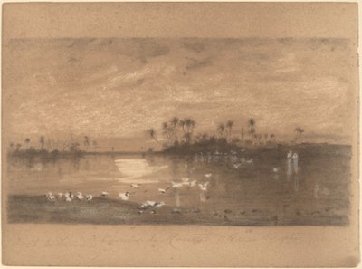 Rosetta, Egypt od Charles J. Bridgman