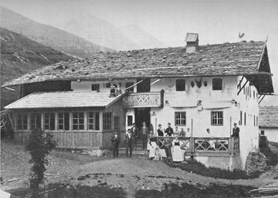 Horská chata, Tyrolsko, c1913 od Charles J. S. Makin