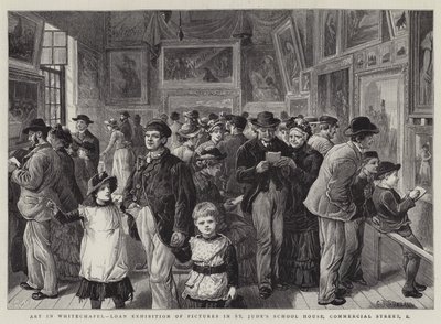 Art in Whitechapel, Půjčovací výstava obrazů v St Jude