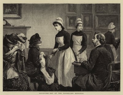 Den přijetí v nemocnici Foundling Hospital od Charles J. Staniland
