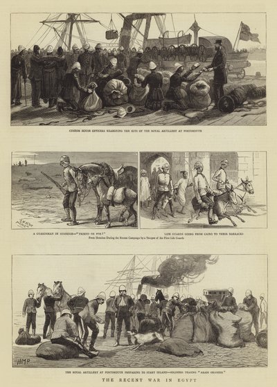 Nedávná válka v Egyptě od Charles J. Staniland