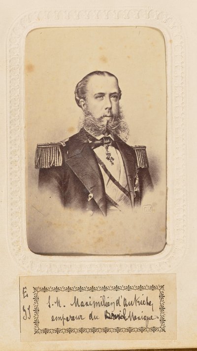 Maxmilián, císař mexický od Charles Jacotin