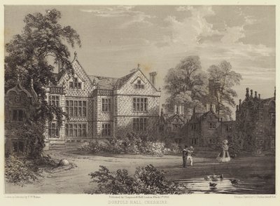 Dorfold Hall, Cheshire od Charles James Richardson