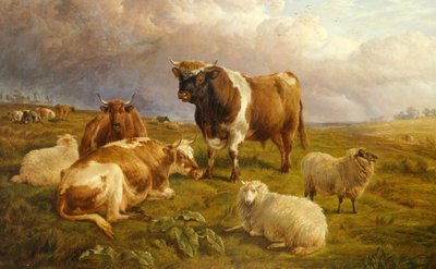 Odpočinek (olej na plátně) od Charles Jones