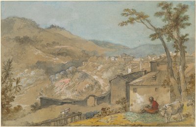 Marino a Alban Hills od Charles Joseph Natoire