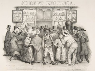Vydavatel Aubert Musíte uznat, že vláda má komický vzhled, 1831 od Charles Joseph Traviès de Villers