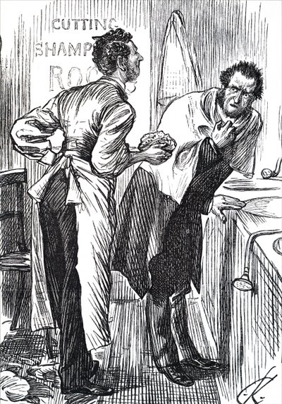 Sanitace v Londýně od Charles Keene