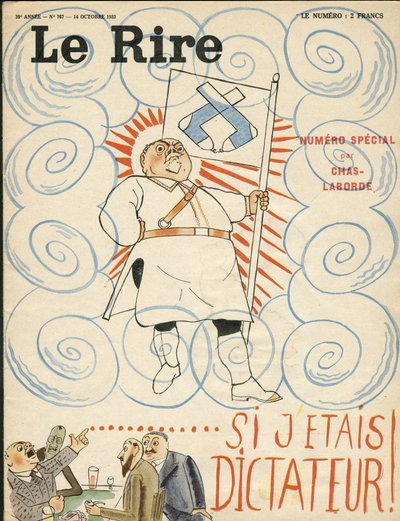Ilustrace Chas-Laborde (1886-1941) pro obálku Le Lire od Charles Laborde