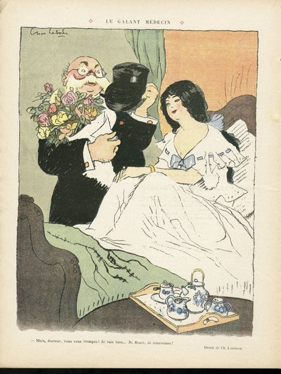 Ilustrace Chas-Laborde (1886-1941) v Le Rire od Charles Laborde