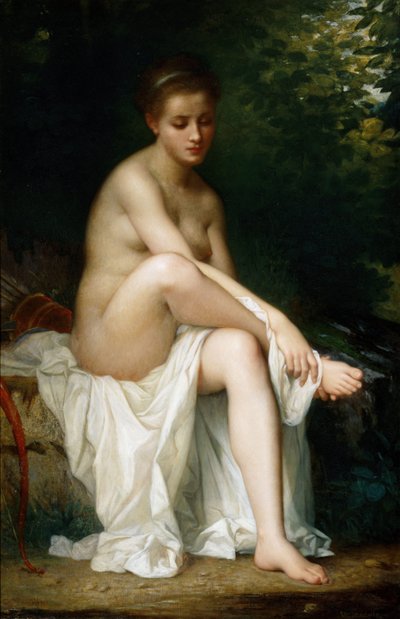 Nymph Ismene, 1878 od Charles Landelle