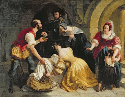Margaret Roper (1505-44), asi 1832 (olej na plátně) od Charles Landseer