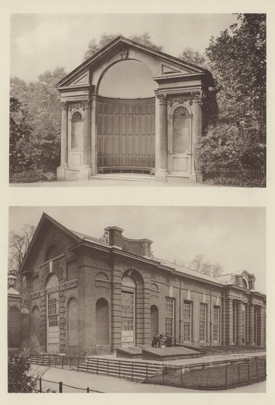Alcove a banketní sál, Kensingtonské zahrady od Charles Latham