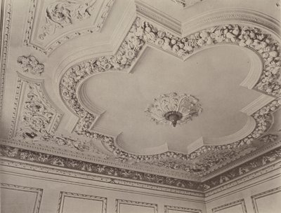 Belton House, Grantham, strop schodiště od Charles Latham