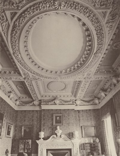 Coleshill, Berkshire, interiér salonu od Charles Latham
