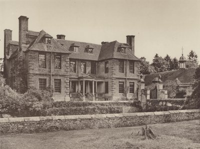 Groombridge Place, Sussex, západní fronta od Charles Latham