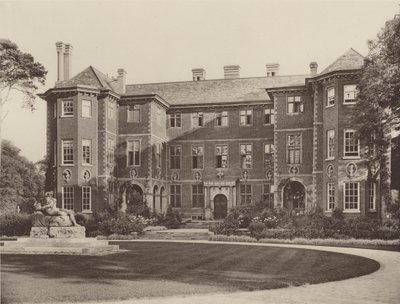 Ham House, Petersham, vstupní průčelí od Charles Latham