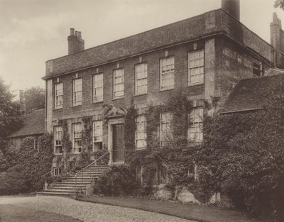 Dům na západní straně ulice Close, Salisbury od Charles Latham