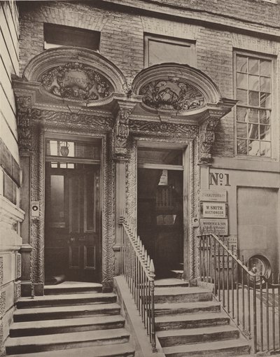 Two Doorways, Laurence Pountney Hill, East Central od Charles Latham