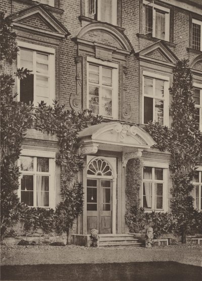 Tyttenhanger, Herts, Vchod, Zahrada před domem od Charles Latham