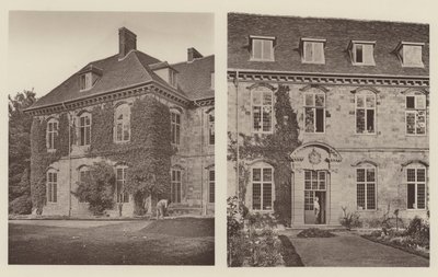 Wolvesey House, Winchester, části severní a jižní fronty od Charles Latham
