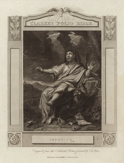Jeremiáš od Charles Le Brun