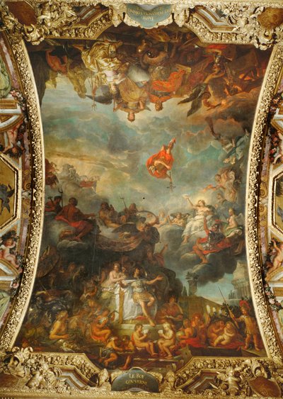 Ludvík XIV. vládne sám... od Charles Le Brun