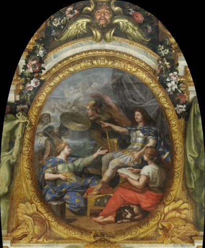 Obnovení pořádku ve financích království, 1662 od Charles Le Brun