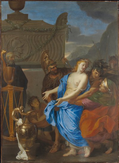 Oběť Polyxeny, 1647 od Charles Le Brun