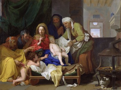 Spánek Jezulátka od Charles Le Brun