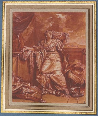 Die reuige Magdalena od Charles Le Brun