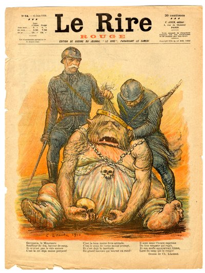 Obálka „“The Red Laughter“, Satirical in Colors od Charles Leandre